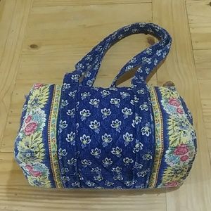 EUC Vera Bradley Small Duffel "Maison Blue"